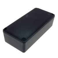 ABS Black Project Box with Lid (RX2KL07)