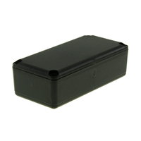 ABS Black Project Box with Lid (RX2KL06)