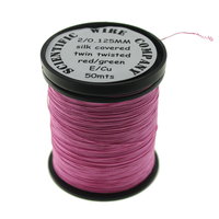 0.125mm 36awg Silk Pink