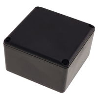 ABS Black Project Box with Lid (HBT4)